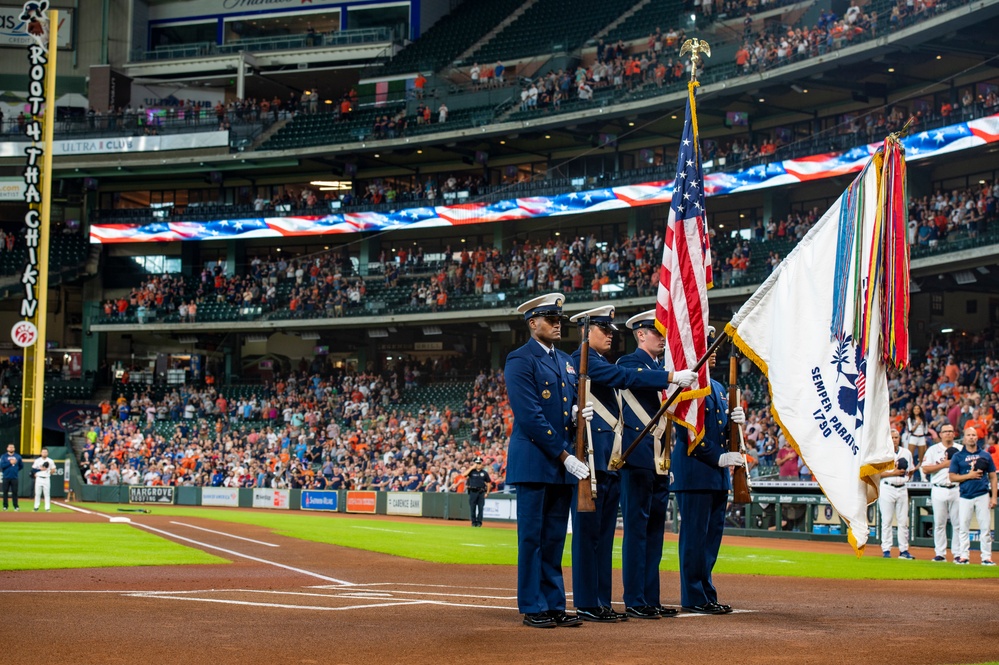 Houston Astros Coast Guard Appreciation Game