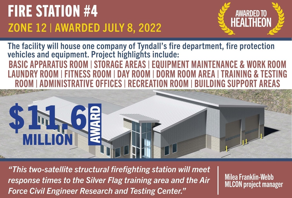 Tyndall Silver Flag training area to house Fire Station #4