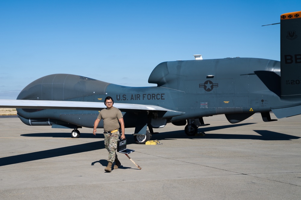 Beale AFB says farewell to the RQ-4 Global Hawk Block 30