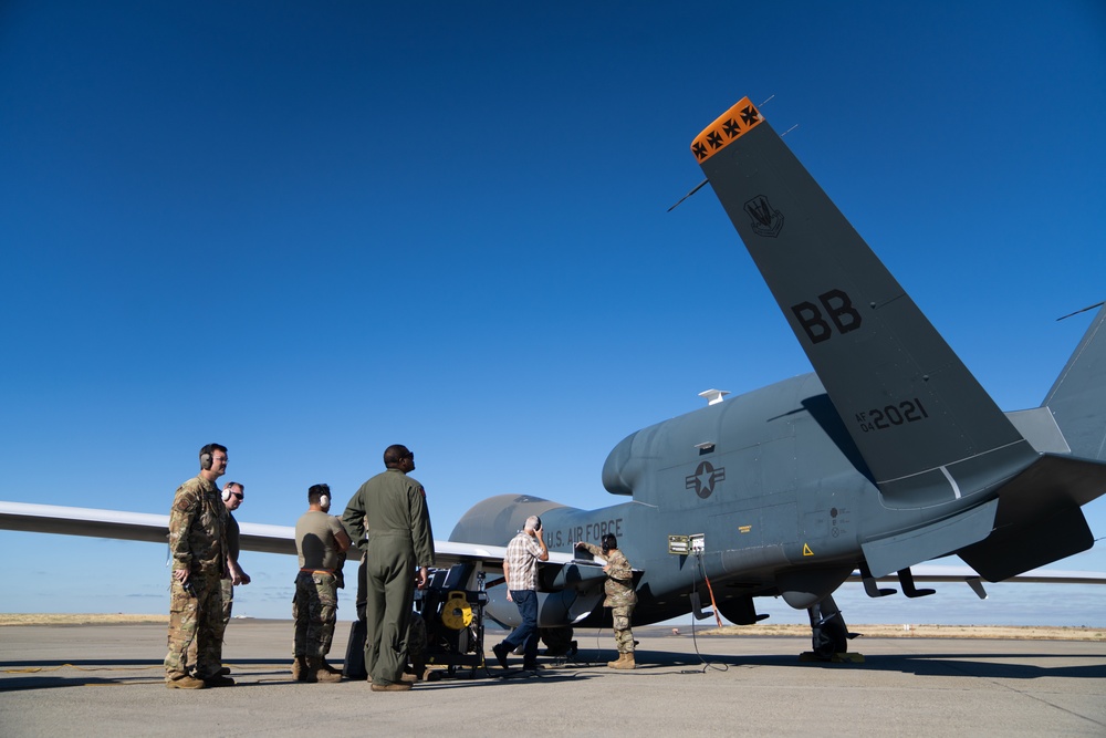 Beale AFB says farewell to the RQ-4 Global Hawk Block 30