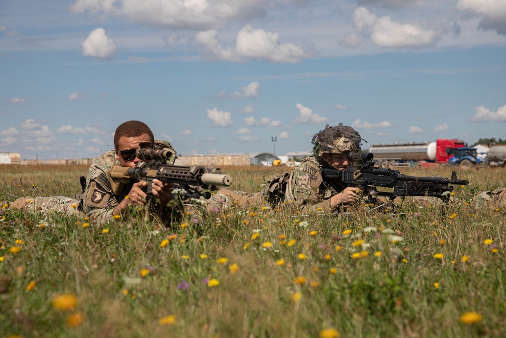 2-502nd Infantry Regiment Weapons Drills