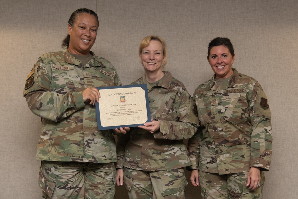 192nd Wing Airmen recognized by Air Component Commander