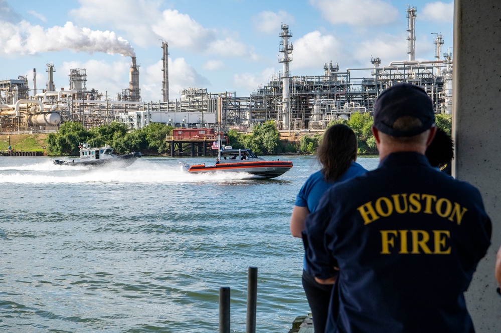 Coast Guard, partner agencies conduct law enforcement demonstration in Houston, Texas