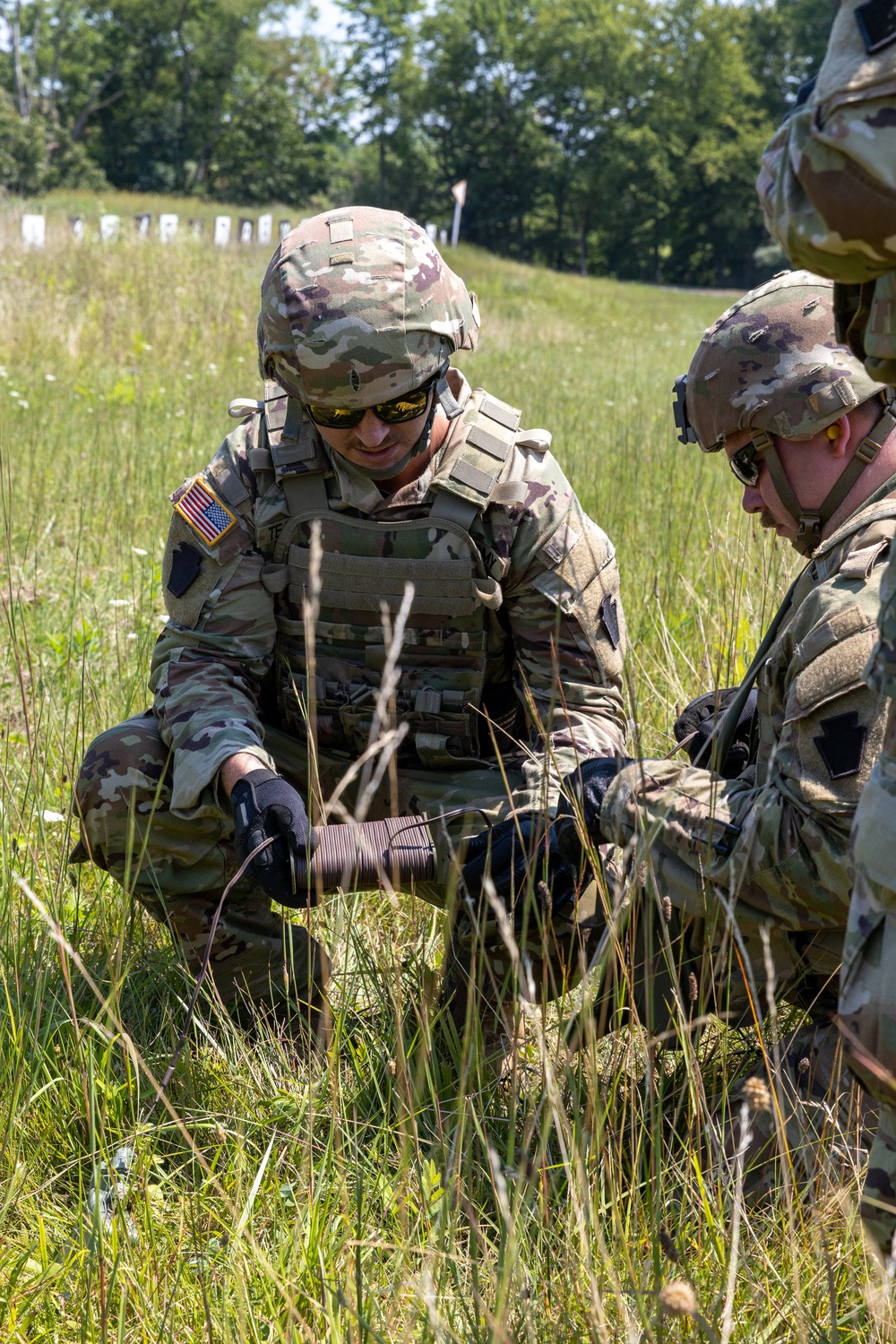 DVIDS - Images - Pa. Guard Soldiers deploy Claymore mines at Fort ...