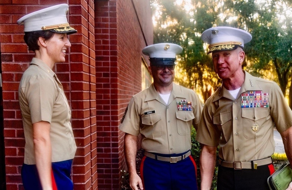 Assistant Commandant of the Marine Corps visits Recruiting Station Tampa