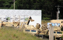 Troop project creating office buildings at Fort McCoy’s LSA Liberty sees work by multiple units