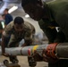 Marine Aviation Logistics Squadron 31 Ordnance Deliver High Explosive Rounds for Training