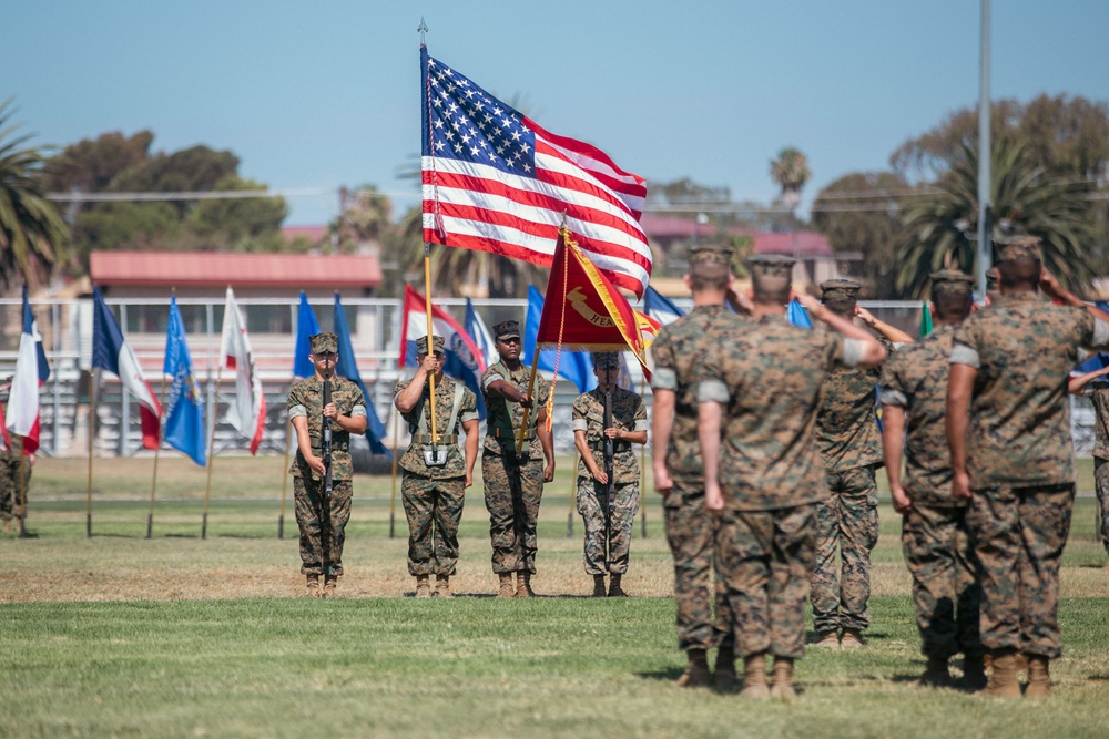 MCI-West H&amp;S Bn holds change of command