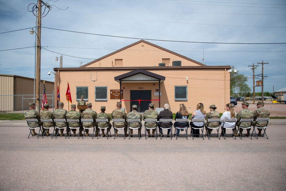 Newly renovated warehouse reopens on Camp Guernsey