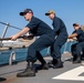 The USS Bainbridge is on a scheduled deployment in the U.S. Naval Forces Europe area of operations, employed by U.S. Sixth Fleet to defend U.S., Allied and Partner interests.