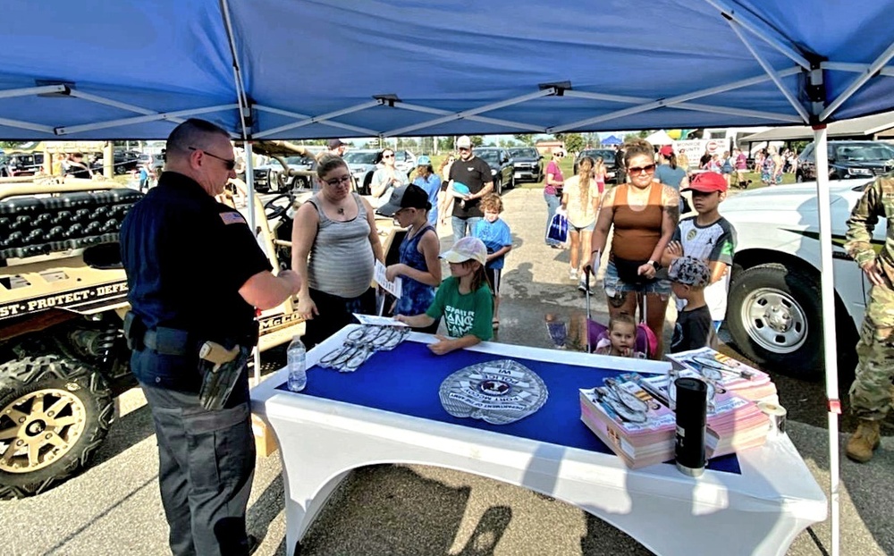 Fort McCoy supports two 2022 National Night Out events