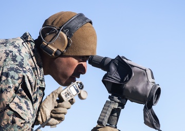 Scout Snipers engage targets from high angles during Mountain Scout Sniper Course
