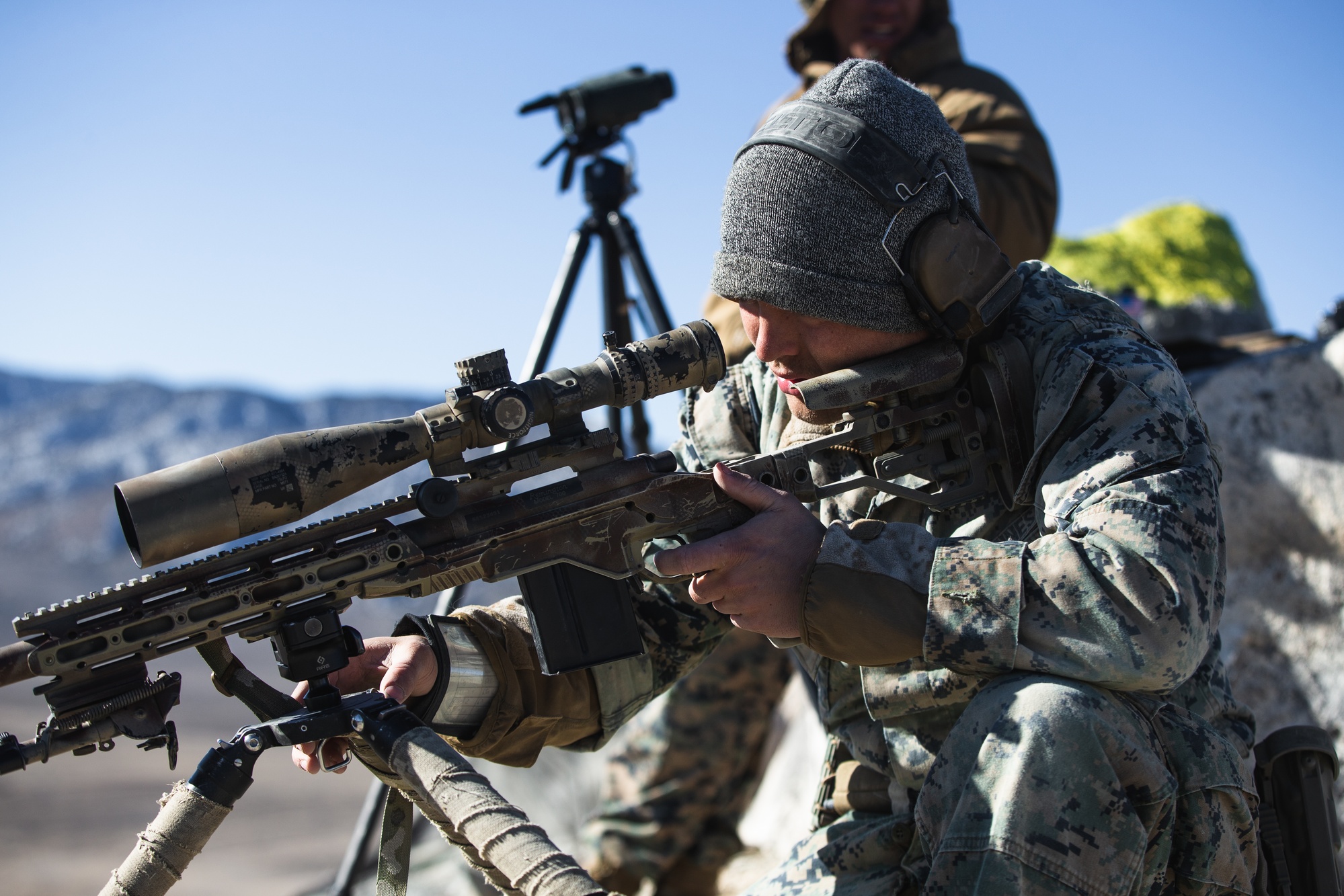 DVIDS - Images - Scout Snipers engage targets from high angles during  Mountain Scout Sniper Course [Image 3 of 5]