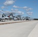 Helicopters from the Marine Light Attack Helicopter Squad