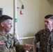 U.S. military officers discuss crucial aviation operations