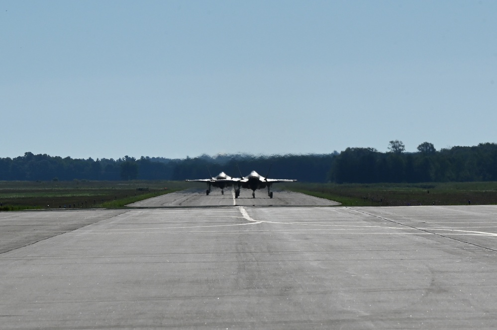 58th FS Gorillas take off during exercise Northern Lightning