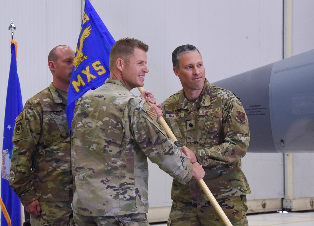 173rd Maintenance Squadron Assumption of Command Ceremony