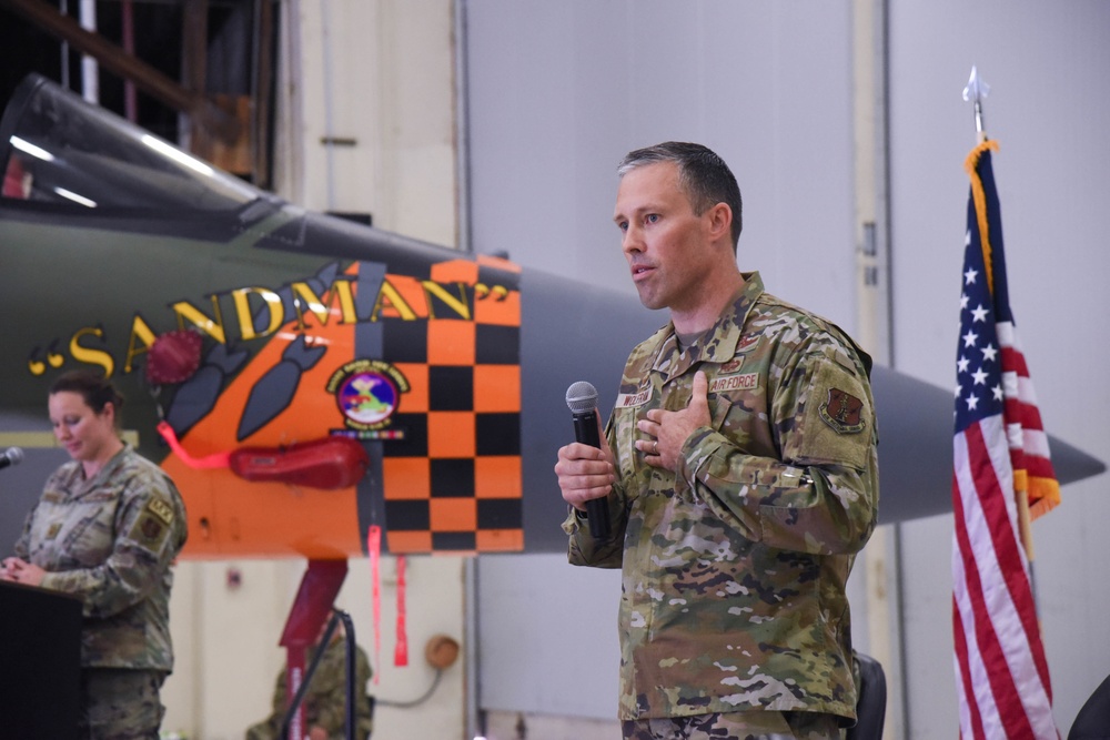 173rd Maintenance Squadron Assumption of Command Ceremony