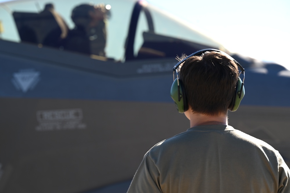 58th FS Gorillas take off during exercise Northern Lightning