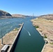 Downstream Lock, John Day Lock &amp; Dam, Aug. 3, 2022
