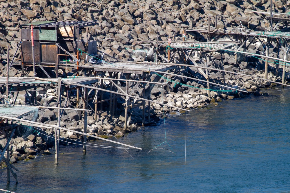 Tribal Fishing Platforms, John Day Lock &amp; Dam, Aug. 3, 2022