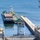 Crew work to restore the the damaged upstream lock gate, John Day Lock & Dam, Aug. 3, 2022 Crew work to restore the the damaged upstream lock gate, John Day Lock & Dam, Aug. 3, 2022