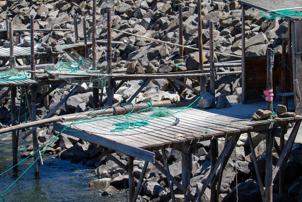 Tribal Fishing Platforms, John Day Lock &amp; Dam, Aug. 3, 2022