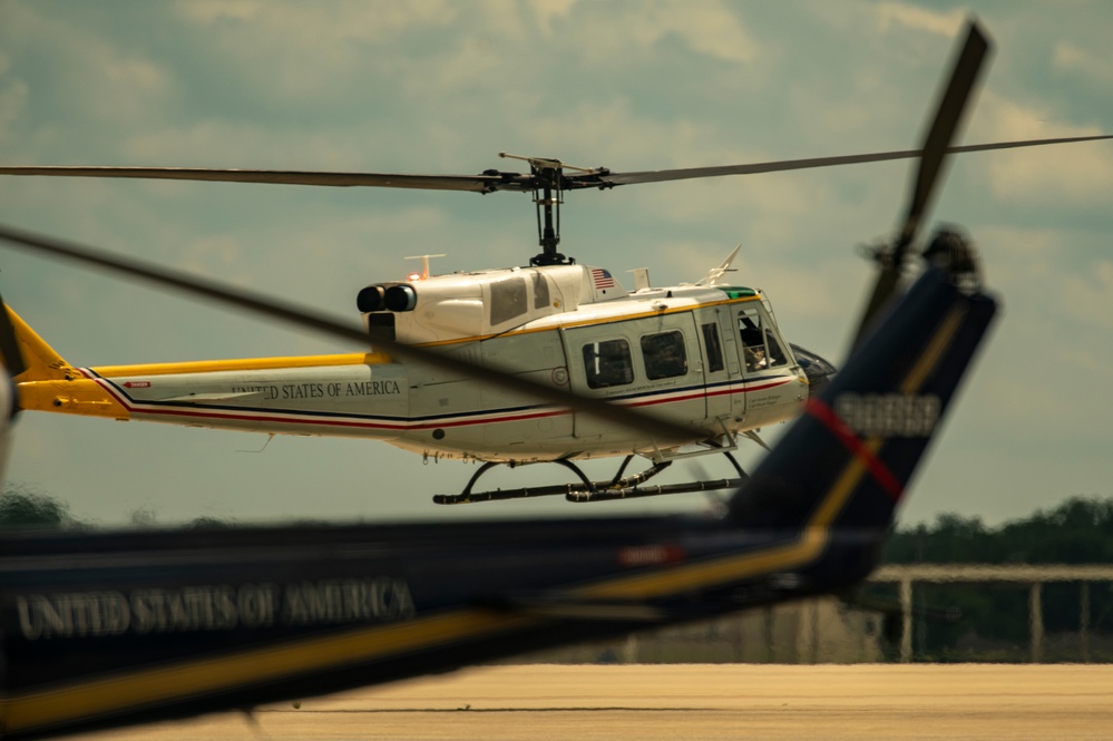 1st Helicopter Squadron Flies Over Washington, DC