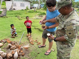Pacific Allies Interns Address Climate Change in the RMI