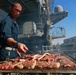 Abraham Lincoln embarked guests, Sailors, Marines participate in steel cave picnic