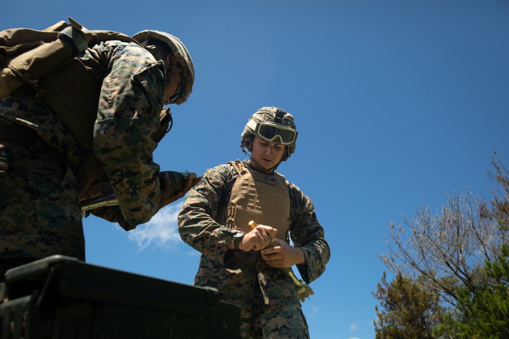 V33 Mortar Combat Rehearsals