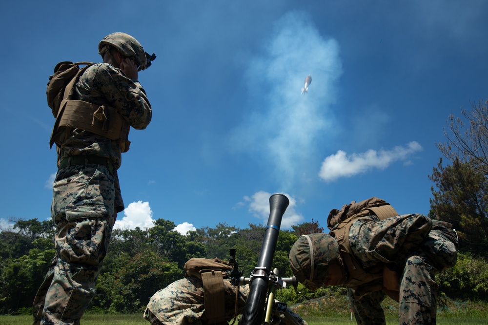 V33 Mortar Combat Rehearsals