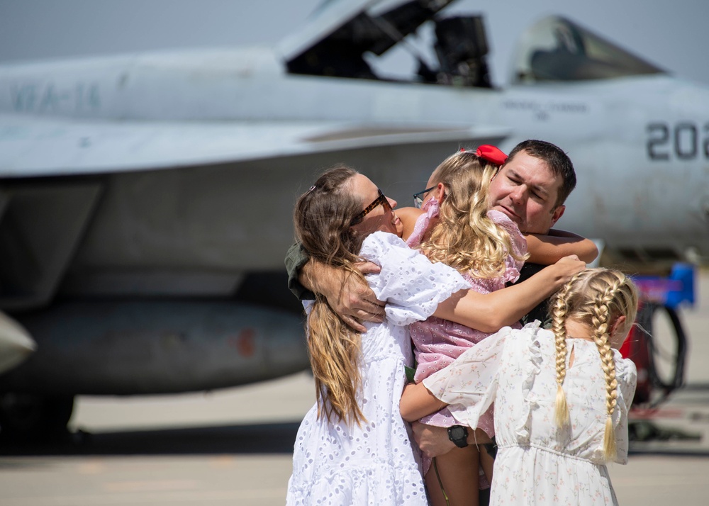 Carrier Air Wing 9 Returns from Indo-Pacific Deployment