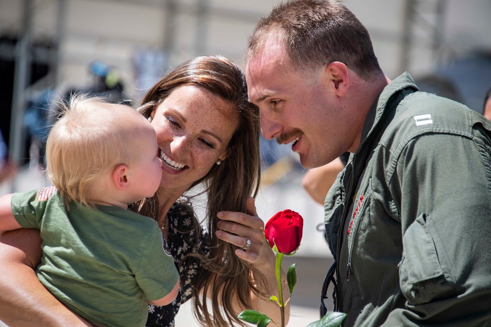 Carrier Air Wing 9 Returns from Indo-Pacific Deployment