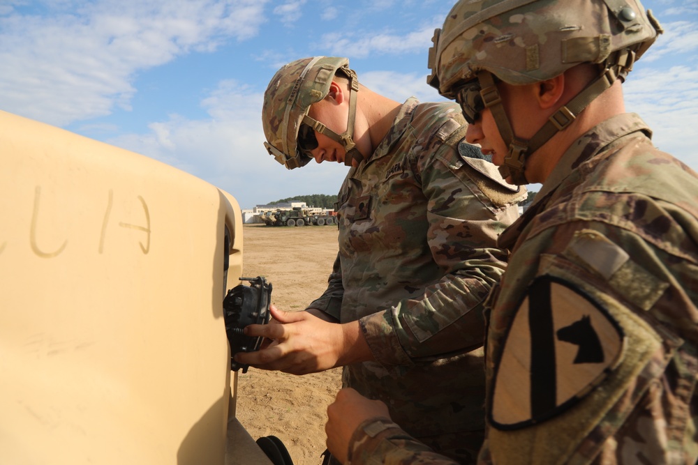 3rd Armored Brigade Combat Team, 1st Cavalry Division, Conducts Motorpool Monday