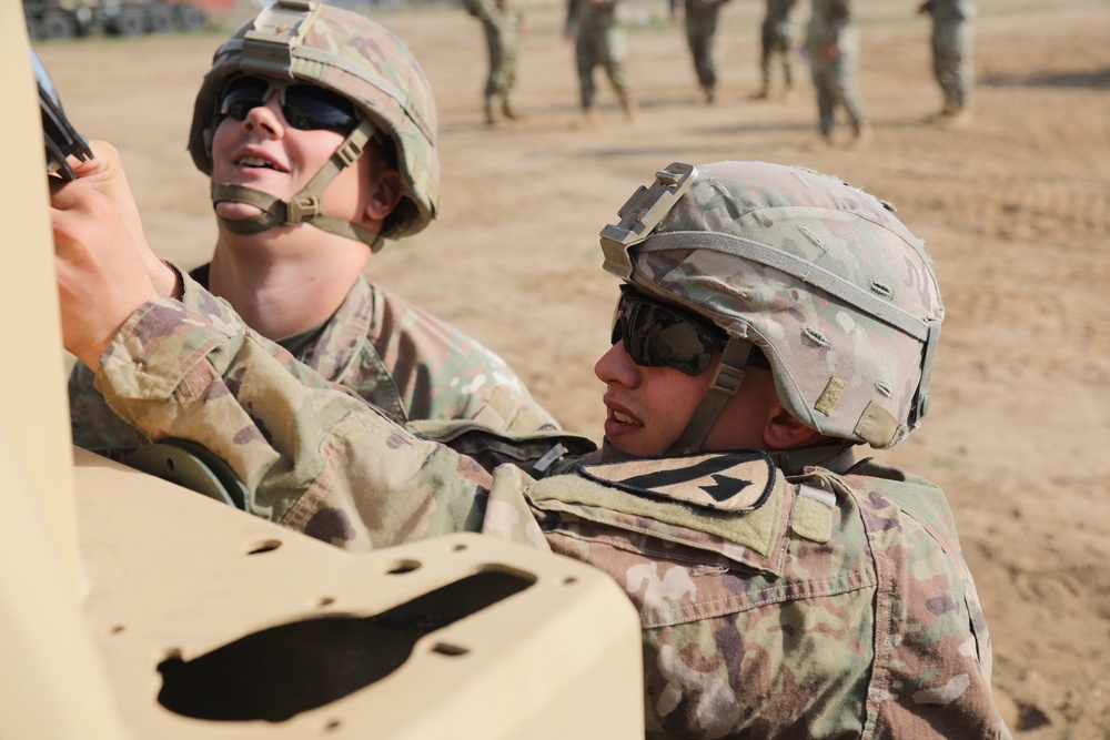 3rd Armored Brigade Combat Team, 1st Cavalry Division, Conducts Motorpool Monday