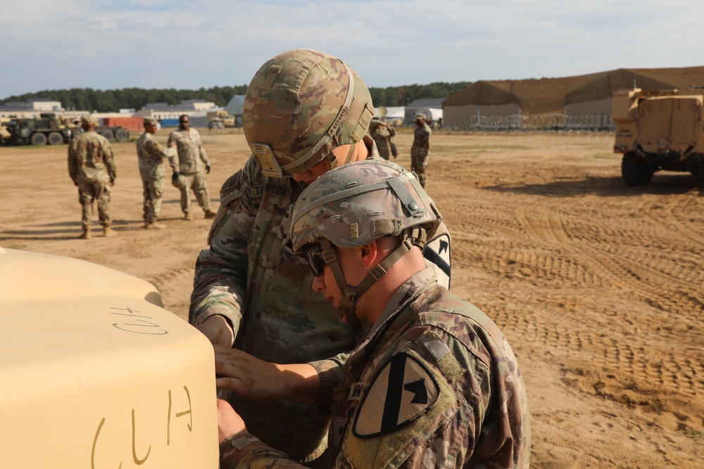 3rd Armored Brigade Combat Team, 1st Cavalry Division, Conducts Motorpool Monday