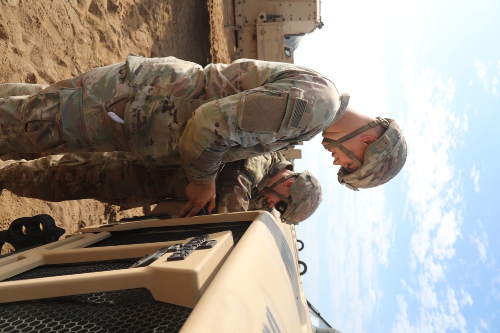 3rd Armored Brigade Combat Team, 1st Cavalry Division, Conducts Motorpool Monday