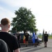 Commemorative run USAG Benelux Soldiers to Chievres city hall