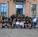 Commemorative run USAG Benelux Soldiers to Chievres city hall