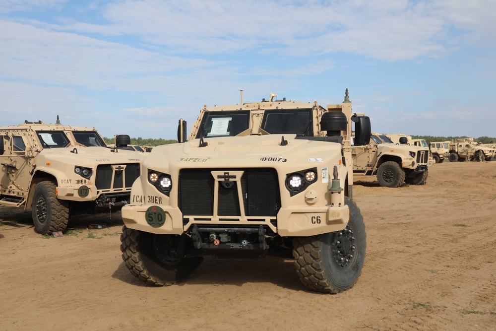 3rd Armored Brigade Combat Team, 1st Cavalry Division, Conducts Motorpool Monday