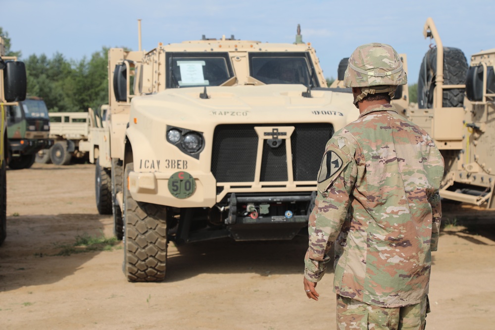 3rd Armored Brigade Combat Team, 1st Cavalry Division, Conducts Motorpool Monday