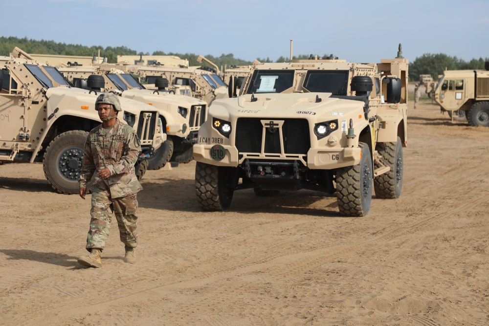 3rd Armored Brigade Combat Team, 1st Cavalry Division, Conducts Motorpool Monday