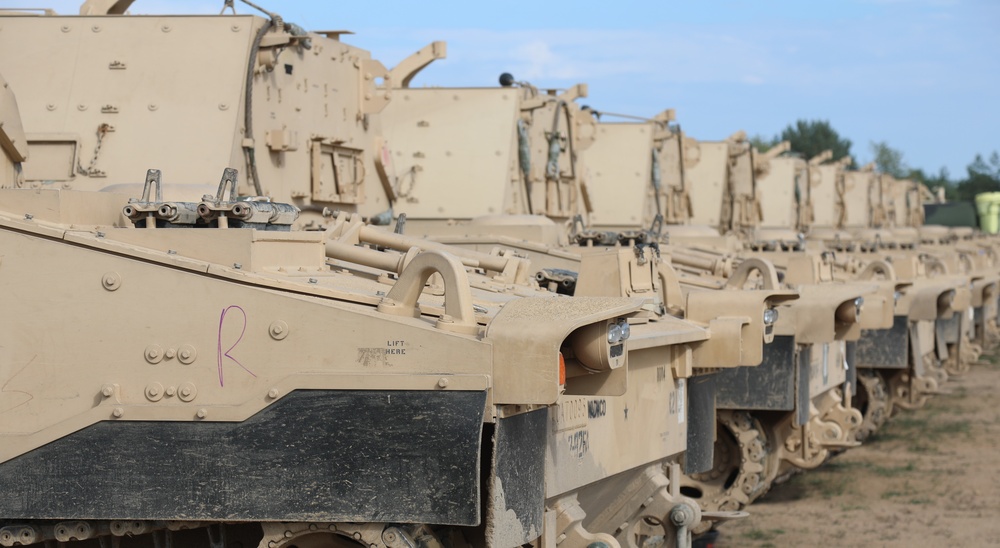 3rd Armored Brigade Combat Team, 1st Cavalry Division, Conducts Motorpool Monday