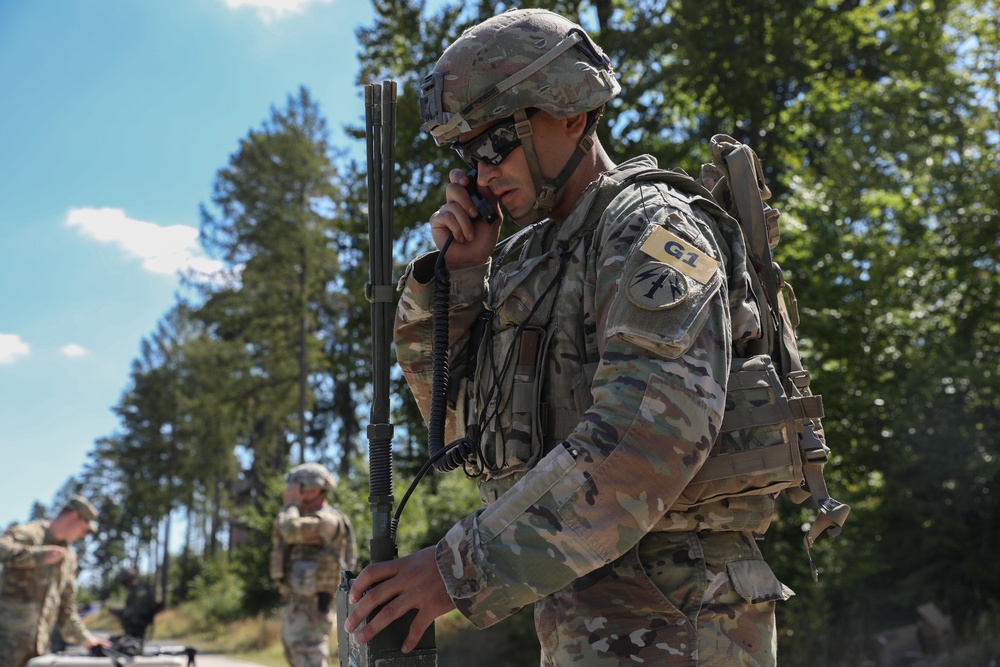 U.S. Army Europe and Africa Best Squad Competition Day 2