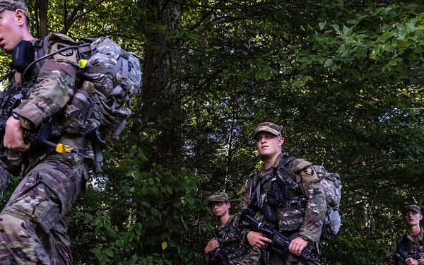 New cadets receive praise, cheer during March Back, complete CBT