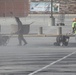 Fort Rucker Commissary Parking Lot Receives New Coating, Fresh Paint