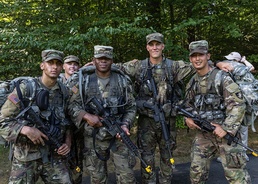 New cadets receive praise, cheer during March Back, complete CBT