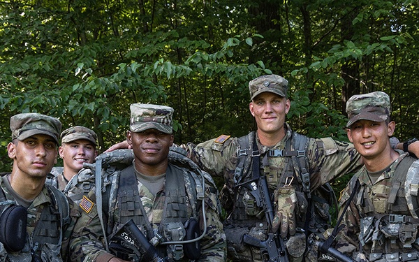 New cadets receive praise, cheer during March Back, complete CBT