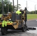 Fort Rucker Commissary Parking Lot Receives New Coating, Fresh Paint